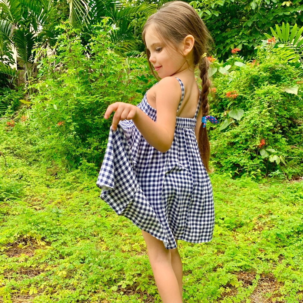 Checkered Summer Dress
